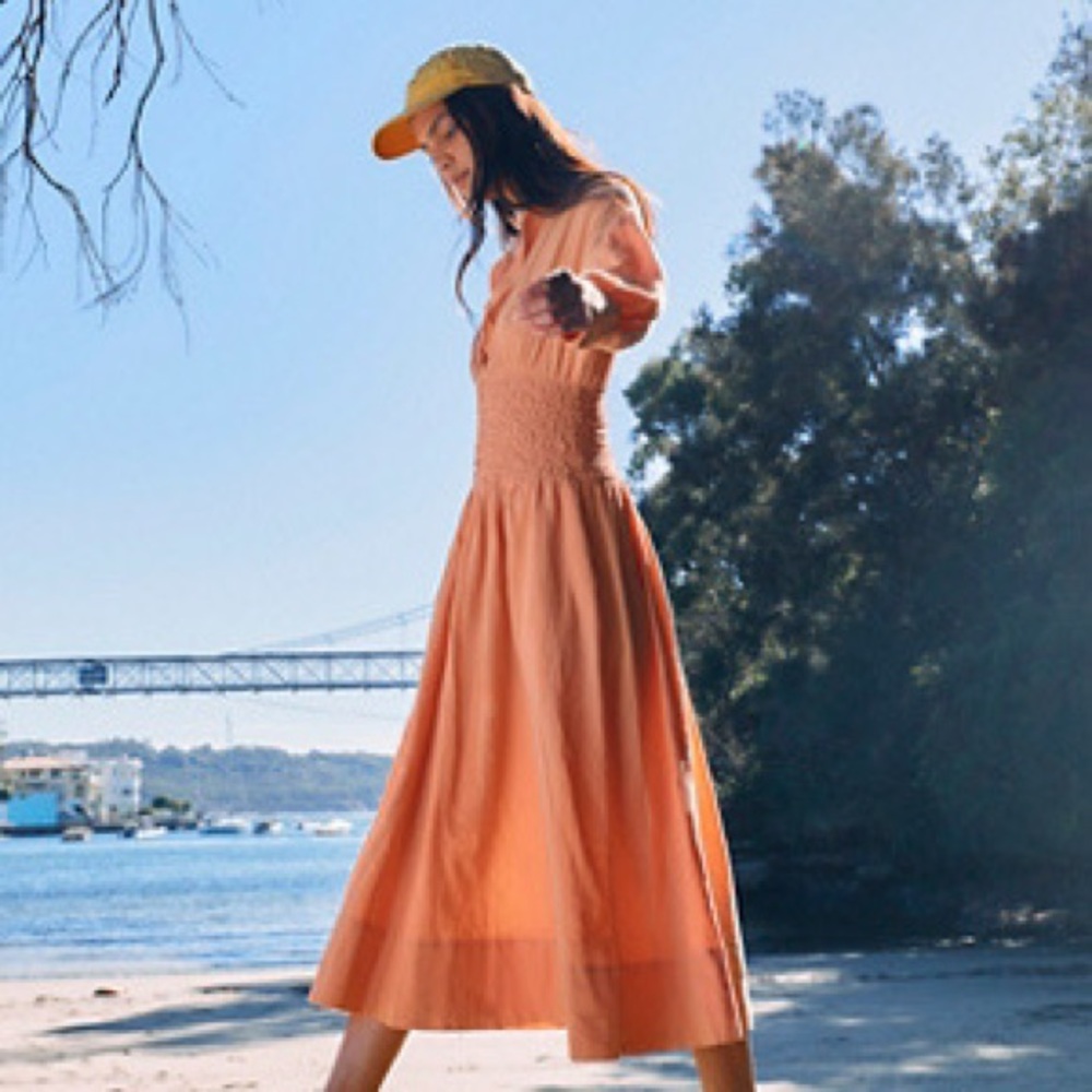 Free People Drop Waste Dress NWOT Only worn once